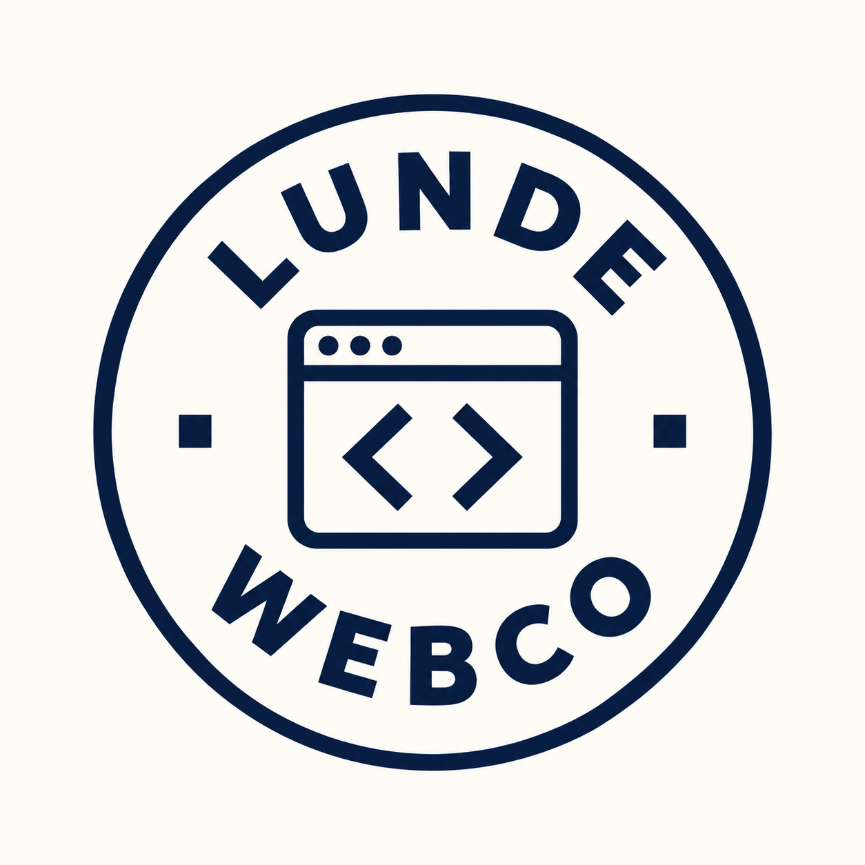 Lunde Web Co. logo